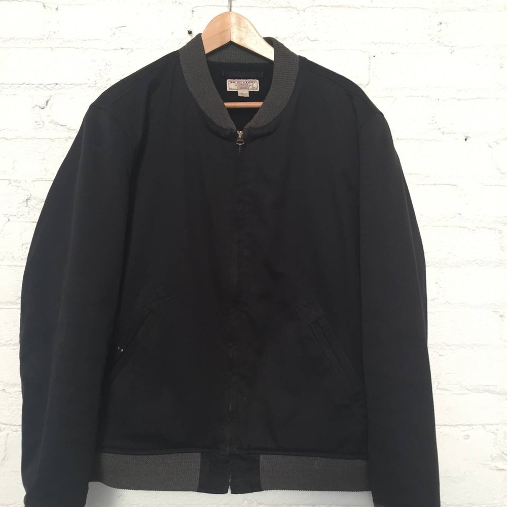 JCrew x Wallace & Barnes Navy Bomber Large